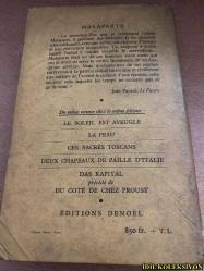 KAPUTT - CURZİO MALAPARTE - LES EDİTİONS DENOEL - FRANSIZCA KİTAP