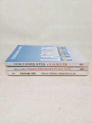 TOKTAMIŞ ATEŞ KİTAP LOTU 3 ADET- OSMANLI TOPLUMUNUN SİYASAL YAPISI, ASLAN SOSYAL DEMOKRATLAR,LAİKLİK DÜNYADA VE TÜRKİYE'DE