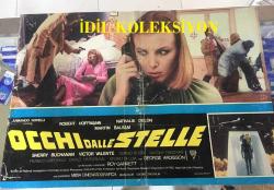 Yıldızların Gerisindeki Gözler, İtalyanca ORİJİNAL SİNEMA, Film AFİŞİ, (Occhi dalle stelle) 1978, FİLM AFİŞİ / POSTERİ - BÜYÜK BOY - ORİJİNAL - 64 X 46 cm EBADINDA - Original Turkish Big Size Movie Poster - Mario Gariazzo, Robert Hoffmann, Nathalie Delon, Martin Balsam, Sherry Buchanan, Victor Valente, Sergio Rossi, Mario Novelli, Franco Garofalo, Carlo Hintermann, Giovanna De Luca, Bruno Di Luia, George Ardisson, Franco Beltramme, Tom Felleghy, Cesare Nizzica, Eolo Capritti, Giovanni Cianfriglia, Massimo Ciprari, Mario Erpichini, Fulvio Mingozzi, Alex Partexano