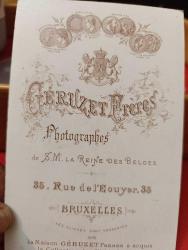 SC---- 1900'LER BRÜKSEL OYUNCAKLI ÇOCUK STÜDYO FOTOĞRAFI