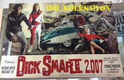 Ölüm saçan adam, İtalyanca ORİJİNAL SİNEMA, Film AFİŞİ, (Dick Smart 2.007) 1975, FİLM AFİŞİ / POSTERİ - BÜYÜK BOY - ORİJİNAL - 67 X 46 cm EBADINDA - Original Turkish Big Size Movie Poster - Francesco Prosperi, Ottavio Alessi, Giorgio Moser, Giorgio Simonelli, Richard Stapley, Margaret Lee, Rosana Tapajós, Flavia Balbi, Elio Guerriero, Alfredo Leuti, Valentino Macchi, Tullio Altamura, Bernadette Kell, Assunta De Paoli, EASTMANCOLOR