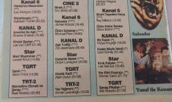 SABAH GAZETESİ-YENİ-TV GUİDE DERGİSİ-MODERN TV DERGİSİ-4ŞUBAT-10 ŞUBAT -1991-SAYI:107-KAPAK-FOTOĞRAF-RÖPORTAJ-HAFTANIN FİLMLERİ-SELVİ BOYLUM AL YAZMALIM-KADİR INANIR-TÜRKAN ŞORAY-SALVADOR-YUSUF İLE KENAN-JOY MORGAN-KİM BASİGNER-ROBERT CULP-STEPHEN MACHT