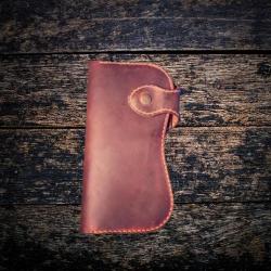 MONACO %100 El Yapımı Hakiki Deri Uzun Cüzdan