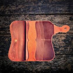 MONACO %100 El Yapımı Hakiki Deri Uzun Cüzdan