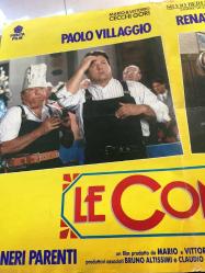 La Commica, İtalyanca ORİJİNAL SİNEMA, Film AFİŞİ,  (La Commica) 1990, FİLM AFİŞİ / POSTERİ - BÜYÜK BOY - ORİJİNAL - 66 X 47 cm EBADINDA - Original Turkish Big Size Movie Poster - Neri Parenti, Leonardo Benvenuti, Piero De Bernardi, Alessandro Bencivenni, Renato Pozzetto, Paolo Villaggio, Enzo Cannavale, Fabio Traversa, Alessandra Casella, Gian, Tiziana Pini, Renato D'Amore, Giampaolo Saccarola, Sal Borgese, Pierfrancesco Villaggio