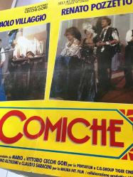 La Commica, İtalyanca ORİJİNAL SİNEMA, Film AFİŞİ,  (La Commica) 1990, FİLM AFİŞİ / POSTERİ - BÜYÜK BOY - ORİJİNAL - 66 X 47 cm EBADINDA - Original Turkish Big Size Movie Poster - Neri Parenti, Leonardo Benvenuti, Piero De Bernardi, Alessandro Bencivenni, Renato Pozzetto, Paolo Villaggio, Enzo Cannavale, Fabio Traversa, Alessandra Casella, Gian, Tiziana Pini, Renato D'Amore, Giampaolo Saccarola, Sal Borgese, Pierfrancesco Villaggio