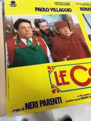 La Commica, İtalyanca ORİJİNAL SİNEMA, Film AFİŞİ,  (La Commica) 1990, FİLM AFİŞİ / POSTERİ - BÜYÜK BOY - ORİJİNAL - 66 X 47 cm EBADINDA - Original Turkish Big Size Movie Poster - Neri Parenti, Leonardo Benvenuti, Piero De Bernardi, Alessandro Bencivenni, Renato Pozzetto, Paolo Villaggio, Enzo Cannavale, Fabio Traversa, Alessandra Casella, Gian, Tiziana Pini, Renato D'Amore, Giampaolo Saccarola, Sal Borgese, Pierfrancesco Villaggio