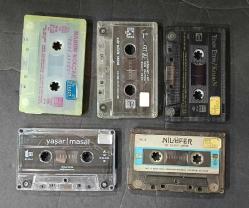 KARTONETSİZ POP KASET LOTU * LOT 222 * YAŞAR * NİLÜFER * KAYAHAN * SEZEN AKSU * HARUN KOLÇAK