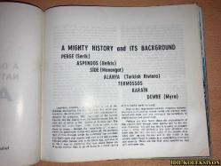 A DAZZLİNG PARADİSE OF NATURE , HİSTORY AND SUN ANTALYA WİTH 159 İLLUSTRATİONS İN COLOR - İNGİLİZCE KİTAP , REHBER (159 RENKLİ ÇİZİMLE DOĞA, TARİH VE GÜNEŞİN GÖZ DIŞI CENNETİ ANTALYA)