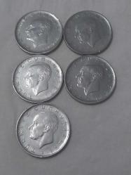 1 LİRA 1974 MADENİ PARA ADET FİYATIDIR