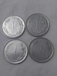 1 LİRA 1971 MADENİ PARA ADET FİYATIDIR