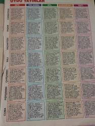 SABAH GAZETESİ-YENİ-TV GUİDE DERGİSİ-MODERN TV DERGİSİ-1 MART-7 MART- 1997-KAPAK-FOTOĞRAF-RÖPORTAJ-HAFTANIN FİLMLERİ-MERAKLI MELAHAT-ŞABAN İLE ŞİRİN-KEMAL SUNAL-SÖZ DÜŞÜNCENİN-YILDIZ SAĞTÜRK-URSULA-ASİYE NASIL KURTULUR-TÜRKAN ŞORAY-ALTERNATİF-SABAHATTİN ÖNKİBAR-AŞKIN YÜZÜ-VERONİCA CASTRO-BÜYÜK YARIŞ MİCKEY ROONEY-AFİLİ DELİKANLI-TANJU KOREL