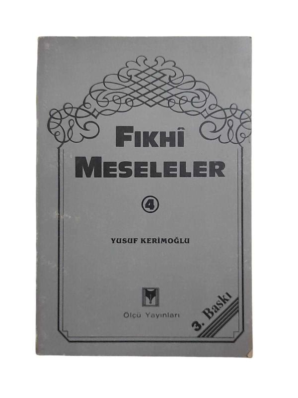 Fıkhi Meseleler 4