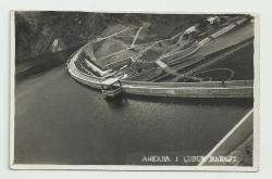 ANKARA ÇUBUK BARAJI FARKLI AÇIDAN ESKİ DÖNEM FOTOKART...