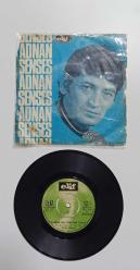 ADNAN ŞENSES ,TANRIM BENİ BAŞTAN YARAT-ÖMÜR DEFTERİ 45 LİK PLAK 9,5 KONDİSYONDA ORJİNAL KAPLI