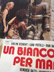 Beyaz Gelinlik, İtalyanca ORİJİNAL SİNEMA, Film AFİŞİ, (UN BIANCO VESTITO PER MARIALEW - Un bianco vestito per Marialé) 1972, FİLM AFİŞİ / POSTERİ - BÜYÜK BOY - ORİJİNAL - 63 X 43 cm EBADINDA - Original Turkish Big Size Movie Poster - Ida Galli, Luigi Pistilli, Ivan Rassimov, Pilar Velázquez, Edilio Kim, Gengher Gatti, Giancarlo Bonuglia, Gianni Dei, Ezio Marano, Shawn Robinson, Franco Calogero, Carla Mancini, Bruno Boschetti