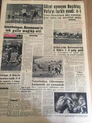 YENİ SABAH GAZETESİ  31 AĞUSTOS 1959 YIL :22 SAYI :7360--Ankara da ki  törende 2 jet  uçağımız  çarpıştı --30 Ağustos Bayramı  Heyecanla Kutlandı --hariciye vekili  dün Paris e  gitti --Bakteriyolog  Ragıp  Refik  Güran 'ı  kaybetti --Komünist Çin Tehlikesi  Karşısında  Hindistan  ile Pakistan Anlaşıyor --Sulh  için  Eisenhower  ve  MacMillan  dua  etti --Callas bir film için  500 bin  dolar  alacak --Güzel oynayan  Beşiktaş  Vefa 'yı  farklı  yendi :4-1 --İstanbul  Spor  ,Kasımpaşa 'yı  tek  golle  mağlup etti --Ankara da Galatasaray  Ş.Hilal 'e 1-0  galip geldi --Göztepe ,A.Ordu  ile Berabere kaldı :0-0--Fenerbahçe ,Güven Spor  karşısında  iyi oynayamadı --