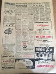 YENİ SABAH GAZETESİ  30 AĞUSTOS 1959 YIL :22 SAYI:7359---Ordu  terfi listesi  dün  açıklandı --Kıbrıs  'da  mütevazi   merasim  yapılacak --Zafer Bayramını  Bugün Kutluyoruz --Bir Amerikalı  yarbay  dün geri  gönderildi --Bir cip devrildi  dört er  yaralandı --Spilitte  26 puanla  şampiyon olduk  -Dursun Ali Birinci ,Rıza Doğan  ve M.Bayrak İkinci  ,Sadrettin  Özden ve S. Baştimur  üçüncü  geldiler ---Fenerbahçe  , Feriköy  'ü  ofsayttan  attığı  golle  yenebildi  :2-1  --K. Gümrük ,Adaleti  dün  2-0 mağlup  etti --Galatasaray  'ı  Ankara da  Suat galip  getirdi  :1-0 ---Karşıyaka :2 İzmir Spor :1 ---Yunan Başvekili  Atina Elçimizle  Görüşmeler Yaptı --