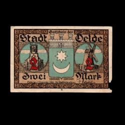 ALMANYA (1920-Notgeld) - 2 Mark (Haliyle 8,0/10)