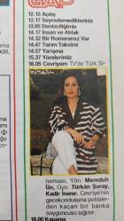 HÜRRİYET GAZETESİ-TELESKOP DERGİSİ-TELEVİZYON EKİ-25 NİSAN- 1 MAYIS-1992-KAPAK-FOTOĞRAF-RÖPORTAJ-TARIK TARCAN-YASEMİN KOŞAL-EUROVISION-ÇARKIFELEK-BİR BAŞKA GECE-YASEMİN YALÇIN-ŞEMSİ İNKAYA-CEVRİYEM-TÜRKAN ŞORAY-KADİR İNANIR-MEMDUH ÜN-ŞANS ÇEMBERİ