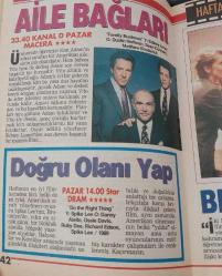 HÜRRİYET GAZETESİ-TELESKOP DERGİSİ-TELEVİZYON EKİ-29 NİSAN-5 MAYIS-1995-KAPAK-FOTOĞRAF-RÖPORTAJ-İDİL ÇELİKER-HEDEF-TÜRKAN ŞORAY-TRT-SOLGUN SARI GÜL-MAHALENİN MUHTARLARI-AYDAN BURHAN-CİHAT TAMER-ERKAN CAN-GÜLŞEN ABİ-HALUK BİLGİNER-NİLÜFER AÇIKALIN-SELİM NAŞİT-ASUMAN ARSAN-CAN BARSLAN-YILDIRAY ŞAHİNLER-ERDAL KÜÇÜKKÖMÜRCÜ-PERVİN YAPAR-SUAT SUNGUR-DEMET AKBAĞ-HALİT AKÇATEPE-ÇİÇEK DİLLİGİL-AYŞEN GRUDA-KURTULUŞ-HANIMIN ÇİFTLİĞİ-KÜÇÜK AĞA-EBRU KURAL-EKONOMİST-YALÇIN GÜLHAN-SUMRU YAVRUCUK-GECENİN GÖZLERİ-AİLE BAĞLARI-DUSTİN HOFFMAN-SEAN CONNERY-ÇILDIRTAN KİTAP-HARRİSSON FORD-EMMANUELLE-BETTY BUCKLEY-ROBERT REDFORD-ŞÖVALYE DJ-CAN KIRAÇ-KAHVE MOLASI-EROL EVGİN