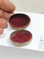 K199---OSMANLI SAVAT İŞÇİLİK ALPAGA ENFİYE KUTUSU