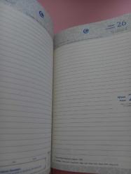 Fihrist Ajanda Deftet 2014 yılı Anadolu Gençlik Derneği Sultangazi Şubesi amblemi vardır.Hıç kullanılmamistir.