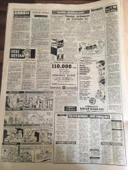 YENİ SABAH GAZETESİ  21 AĞUSTOS 1959 YIL :22 SAYI :7350---Dış Ticarette Süratle Liberasyon  Gidilecek --Türk -Alman Temaslarının  İkinci Kısmı  Bugün Başlıyor --Feci Kaza :Bonn Ataşemiz  ağır yaralandı  ,oğlu  öldü --Bu yıl Mekke de  binlerce hacı  yollarda  ölmüş --Bir  ateşçi  elli  milyon  liralık  servetin varisi ---Turizm de  kalkınmaya  çok ihtiyacımız var --Trafik kazaları  bir yılda  484 milyon lira zarara  sebep  oluyor --Favori Tenisçi  Vermaak  Elendi --Fenerbahçe  Gürcanın  satış  bedeline  itiraz  ediyor ---Vefa  ,Yeşildirek 'le  berabere kaldı --Lucas  Türk  sporu  eli bir  devdir  diyor --Beşiktaş bu akşam Ankara 'ya gidiyor --