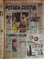 Hürriyet  Gazetesi,26 Kasım 1998, İtalya, İspanya, Eren, Türkiye, Fransa, Kütahya, Galatasaray, Juventus, Edirne, Hikmet Çetin, Lyon, Ankara, Yilmaz, İsveç, Finlandiya, Rusya, Harun, Bolu, Ordu, Selçuk, Antalya, Bursa, Giresun, Karaman, Mersin, Samsun, Ege, Beşiktaş, Şampiyonlar Ligi, İstanbul, Van, Karabükspor, Karabük, Rosenborg, Athletic Bilbao, Norveç, Onur, Fatih Terim, Ağrı, Orman