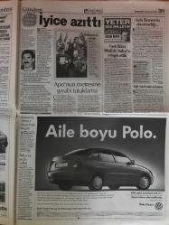 Hürriyet  Gazetesi,26 Kasım 1998, İtalya, İspanya, Eren, Türkiye, Fransa, Kütahya, Galatasaray, Juventus, Edirne, Hikmet Çetin, Lyon, Ankara, Yilmaz, İsveç, Finlandiya, Rusya, Harun, Bolu, Ordu, Selçuk, Antalya, Bursa, Giresun, Karaman, Mersin, Samsun, Ege, Beşiktaş, Şampiyonlar Ligi, İstanbul, Van, Karabükspor, Karabük, Rosenborg, Athletic Bilbao, Norveç, Onur, Fatih Terim, Ağrı, Orman