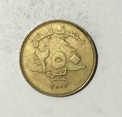 Lübnan 250 Livre 2003