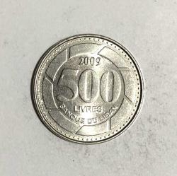 Lübnan 500 Livre 2009