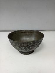 Eskilerden Kalem İşçilikli Osmanlı Kavaklıdere Bakır Kase