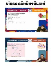 9. Sınıf Matematik Online Görüntülü Eğitim Seti