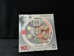 Türkiye Cumhuriyetin 100.Yılı Tedavül Madeni Para Seti 2023