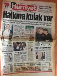 Hürriyet Gazetesi,25 Kasım 1998, Türkiye, , Yilmaz, Şili, İtalya, Eren, Lyon, Fabri, Tarkan, Almanya, Nez, Juventus, Galatasaray, Tepki, Rosenborg, Lens, Şampiyonlar Ligi, Arsenal, Benfica, Ajax, Beşiktaş, Ege, Mesut Yılmaz, Fenerbahçe, Trabzonspor, Tayfun, Esra, İsviçre, Liverpool, Fatih Terim, Brezilya, Hollanda, Yunanistan, Şenol Güneş, Ceza, Agu