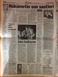Hürriyet Gazetesi,25 Kasım 1998, Türkiye, , Yilmaz, Şili, İtalya, Eren, Lyon, Fabri, Tarkan, Almanya, Nez, Juventus, Galatasaray, Tepki, Rosenborg, Lens, Şampiyonlar Ligi, Arsenal, Benfica, Ajax, Beşiktaş, Ege, Mesut Yılmaz, Fenerbahçe, Trabzonspor, Tayfun, Esra, İsviçre, Liverpool, Fatih Terim, Brezilya, Hollanda, Yunanistan, Şenol Güneş, Ceza, Agu