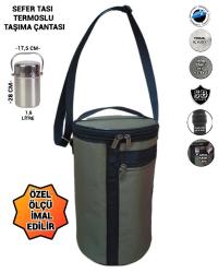 SEFER TASI  TERMOSLU TAŞIMA ÇANTASI 1,6 LİTRE