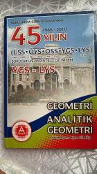 A YAYINLARI - LGS-LYS ANALİTİM GEOMETRİ KONULARA GÖRE DÜZENLENMİŞ SON 49 YILIN (1966-2014) SORULARI VE AYRINTILI ÇÖZÜMÜ (A-516)