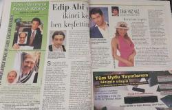 HÜRRİYET GAZETESİ-TELESKOP DERGİSİ-TELEVİZYON EKİ-18 NİSAN-24 NİSAN-1998-KAPAK-FOTOĞRAF-RÖPORTAJ-YEŞİM SALKIM-TRT-GECE KEYFİ-23 NİSAN ÇOCUK ŞENLİĞİ-ESEN ÜNÜR-REHA ERUS-BİRGÜL KÖSEOĞLU-AĞRI'YA DÖNÜŞ-MERAL ÇETİNKAYA-BENNU YILDIRIMLAR-NUR DİKER-ZİYA KÜRKÜT-LOTO-BURÇİN ORHON-SÜHEYL UYGUR-AYŞE İDEM TÜMER-EDİP AKBAYRAM-MAHSUN KIRMIZIGÜL-PRESTİJ MÜZİK-ESRA BALAMİR-TİTANİC KOLYESİ-KATE WİNSLET-YALÇIN MENTEŞ-SABAH BİBERLERİ-SİNEM DİNÇAY-YOSİ MİZRAHİ-PORTRE-GÜNGÖR BAYRAK