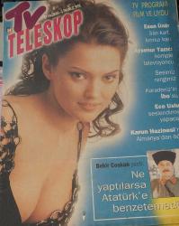 HÜRRİYET GAZETESİ-TELESKOP DERGİSİ-TELEVİZYON EKİ-27 HAZİRAN-3 TEMMUZ-1998-KAPAK-FOTOĞRAF-RÖPORTAJ-DEMET AKALIN-ESEN ÜNÜR-AYŞENUR YAZICI-KARADENİZİN İBOSU-İSMAİL TÜRÜT-ECE USLU-KARUN HAZİNESİ-ALMANYA'DAN ÖDÜL-BEKİR ÇOŞKUN-RUTKAY AZİZ-ATATÜRK-DİLEK DAĞCIOĞLU-APOLLO DİZİSİ-YEŞİM SALKIM-ŞEYDA AÇIKKOL-FATİH TÜRKMENOĞLU-PORTRE-TÜRKER İNANOĞLU