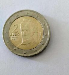 2 EURO MADENİ PARA 2002 Yılı (Resimdeki Ürün Gönderilecektir) (49)