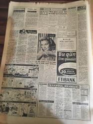 YENİ SABAH GAZETESİ 20 ARALIK 1958 YIL :21 SAYI :7111---Amerika 4 tonluk bir suni  peyk  attı ---Amerika Türkiye ye  850 milyon  tl hibe ediyor --Kıbrıs da  Rumlar dün  iki Türk 'ü  yaraladılar --Meclis de üç sözlü soruya cevap verildi --Benzincinin  katili henüz bulunamadı --Vilayet Meclisinde  Dünkü  Lodos  Fırtınası  ---Yılbaşı  gecesi  yemek  fiyatı  40 liradan  fazla olmayacak --Mareşal Bulganın suçlu olduğu  itiraf ediyor --Kredinin  temini  tensikatı durduracağı  yerde arttırdı --Kalifiye  tersane  işçileri Denizcilik Bankasını Terk Ediyor ---Çaydamar  Kömür  Ocağındaki  Yangın --Mikoyan 'ın  Amerika 'yı  ziyareti ümit verici --Sinema :Kumpanya ,Çayhane ----N.Sel  Prensiplerimden  Fedakarlık Etmem diyor --Lig  heyecanı  tekrar başladı --S.Giz  ,Reislikten  feragat  ediyor ----Beşiktaş dördüncü  olursa  ,futbolculara 1800 er  lira verecek--