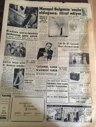 YENİ SABAH GAZETESİ 20 ARALIK 1958 YIL :21 SAYI :7111---Amerika 4 tonluk bir suni  peyk  attı ---Amerika Türkiye ye  850 milyon  tl hibe ediyor --Kıbrıs da  Rumlar dün  iki Türk 'ü  yaraladılar --Meclis de üç sözlü soruya cevap verildi --Benzincinin  katili henüz bulunamadı --Vilayet Meclisinde  Dünkü  Lodos  Fırtınası  ---Yılbaşı  gecesi  yemek  fiyatı  40 liradan  fazla olmayacak --Mareşal Bulganın suçlu olduğu  itiraf ediyor --Kredinin  temini  tensikatı durduracağı  yerde arttırdı --Kalifiye  tersane  işçileri Denizcilik Bankasını Terk Ediyor ---Çaydamar  Kömür  Ocağındaki  Yangın --Mikoyan 'ın  Amerika 'yı  ziyareti ümit verici --Sinema :Kumpanya ,Çayhane ----N.Sel  Prensiplerimden  Fedakarlık Etmem diyor --Lig  heyecanı  tekrar başladı --S.Giz  ,Reislikten  feragat  ediyor ----Beşiktaş dördüncü  olursa  ,futbolculara 1800 er  lira verecek--