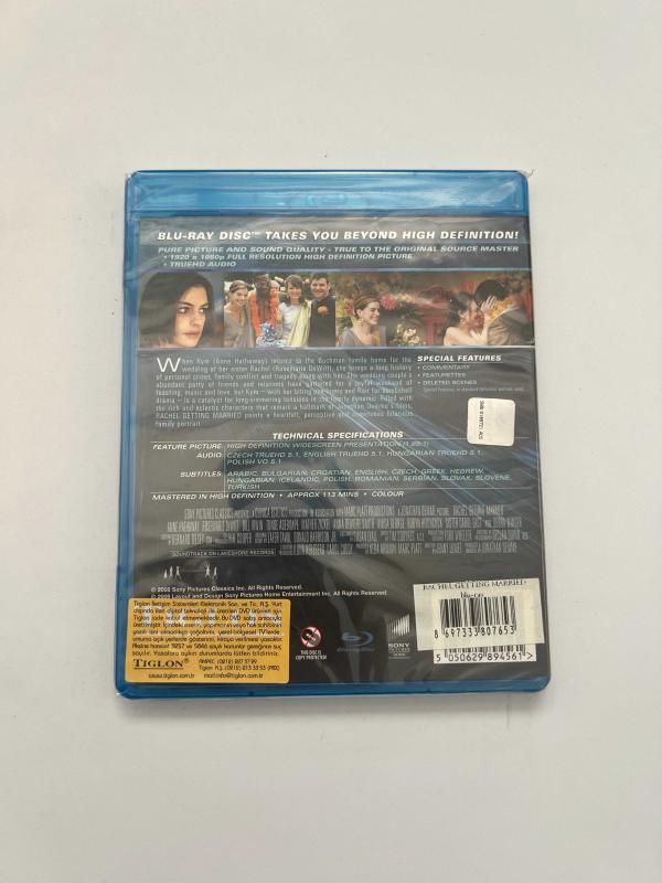 Rachel Getting Married Orijinal Bluray Film Yılmaz Video Efemera