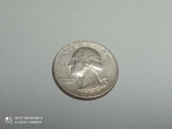 USA 1964 QUARTER DOLLAR (Gümüş)