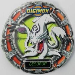 Digimon 2001 Yılı Orijinal Dönem Tasosu Gesomon - 63
