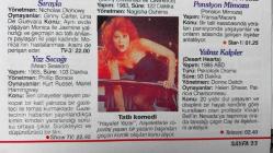 SABAH GAZETESİ-SABAH TV GUIDE DERGİSİ-TV GUIDE-DERGİ-EK-MODERN TV REHBER-27 NİSAN-3 MAYIS-1992-SAYI:8-KAPAK-FOTOĞRAF-RÖPORTAJ-MORGAN FAİRCHİLD-DUSTİN HOFFMAN-ISTHAR-AŞK MEVSİMİ-BONİE VE CLYDE-ARTHUR PENN-WARREN BETATTY-FAYE DUNAWAY-ESRAR PERDESİ-NOSTALJİ-TEK YILDIZ-CLARK GABLE-HOLLYWOOD SKANDALLARI-ELİZABETH TAYLOR-YAZ SICAĞI-KURT RUSSEL-MARİEL HEMİNGWAY-TÜRKAN ŞORAY-CEVRİYEM-AŞK MABUDESİ-HAYALET YAZAR-BANU ALKAN-MAVİ YOLCULUK-HAKAN URAL-GIRGIRİYE-GÜLŞEN BUBİKOĞLU-MÜJDAT GEZEN