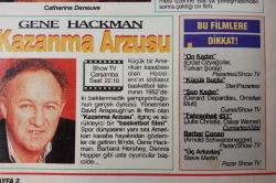SABAH GAZETESİ-SABAH TV GUIDE DERGİSİ-TV GUIDE-DERGİ-EK-MODERN TV REHBER-18 MAYIS-24 MAYIS-1992-SAYI:11-KAPAK-FOTOĞRAF-RÖPORTAJ-SOPHİE MARCEAU-AYAKLANMA-CONAN-ÜÇ ARKADAŞ-TEK KUPON-CATHERİNE DENEUVE-TRISTINA-GENE HACKMAN-KAZANMA ARZUSU-HAFTANIN FİLMİ-GÜLEN GÖZLER-MÜJDE AR-AYŞEN GRUDA-KEMAL SUNAL-ÇARIKLI MİLYONER-TÜRKAN ŞORAY-TÜRKAN'IN İKİ YÜZÜ-KILIKTAN KILIĞA-ERDAL ÖZYAĞCILAR-10 KADIN-İSTASYON-HÜLYA KOÇYİĞİT-CÜNEYT ARKIN