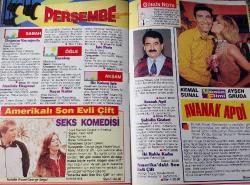SABAH GAZETESİ-SABAH TV GUIDE DERGİSİ-TV GUIDE-DERGİ-EK-MODERN TV REHBER-25 MAYIS-31MAYIS-1992-SAYI:12-KAPAK-FOTOĞRAF-RÖPORTAJ-KEMAL SUNAL-AVANAK APTİ-TÜRKAN ŞORAY-ATIF YILMAZ-HAFATNIN FİLMİ-GÜNÜN FİLMİ-HAYALLERİM AŞKIM VE SEN-NOSTALJİ-ROBERT REDFORD-BRUBAKER-SEAN CONNEY-GÜLÜN ADI-ROBERT DE NİRO-BİR ZAMANLAR AMERİKA-ADI VASFİYE-MÜJDE AR-TARIK AKAN-ADAK-GRETA GARBO-UMUTSUZ AŞK-ELİZABETH TAYLOR-GİZLİ MERASİM-DENNİS HOOPER-CHİNCHERO-AYŞEN GRUDA-İBRAHİM TATLISES-SEKS KOMEDİSİ-DEFİNE ADASI-CHARLTON HESTON-OĞUZ TUNÇ-İSKOÇYALI-CHRİSTOPHER LAMBERT-JEAN PAUL BELMONDO-MARJİNAL-NEHİR-SİSSY SPACEK-SARI SAKAL-BRİGİTTE BARDOT